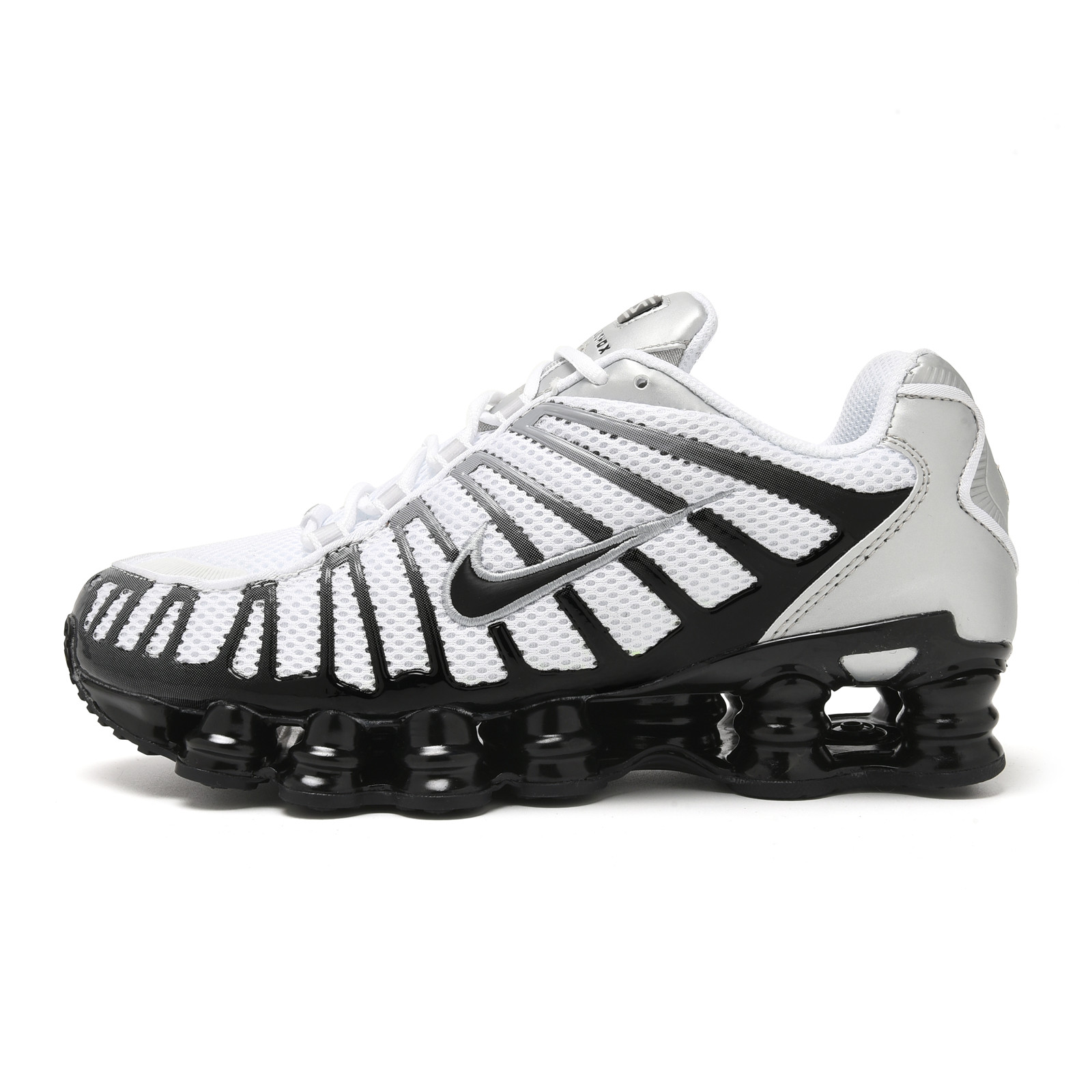 nike shox TL shoes men-white/black